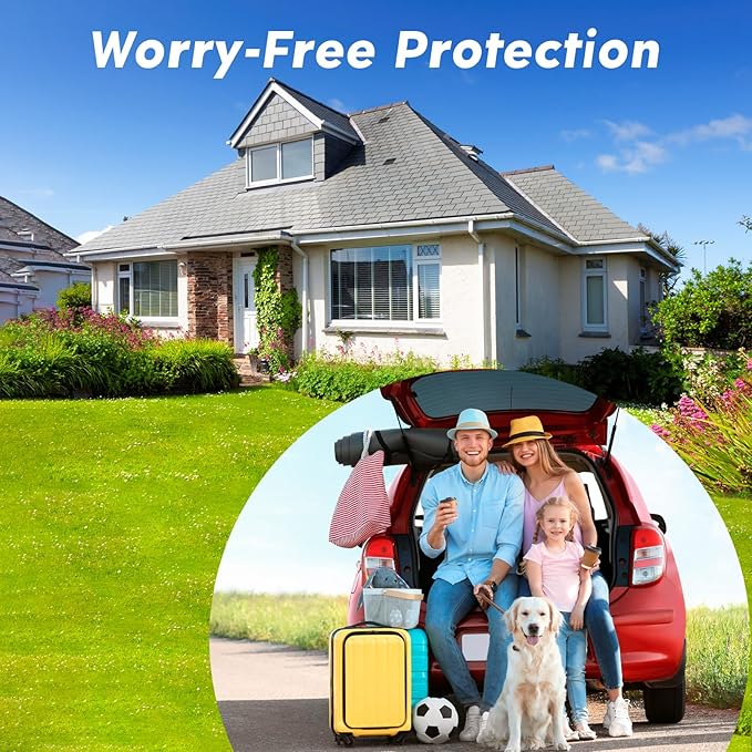 Water Leak Detector with Automatic Shutoff, Plug-in Power Control, Includes Leak Sensor and Water Valve, Suitable for Various Pipe Sizes, Protect Your Home from Water Damage