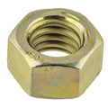 7/16"-20 (25 Pack) Grade 8 Hex Nut, Fine Thread, Yellow Zinc by Makers Bolt