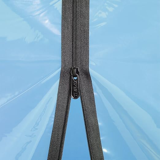 ZipWall 2-Pack Standard Zipper for Dust Barriers, AZ2 , Black