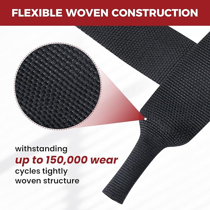 Heat Shrink Wire Loom 2:1 Shrinkable Braided Cable Sleeve 1-1/8 Inch ID-46ft Abrasion Protection Flexibility Fabric Wiring Harness Cover Sheath