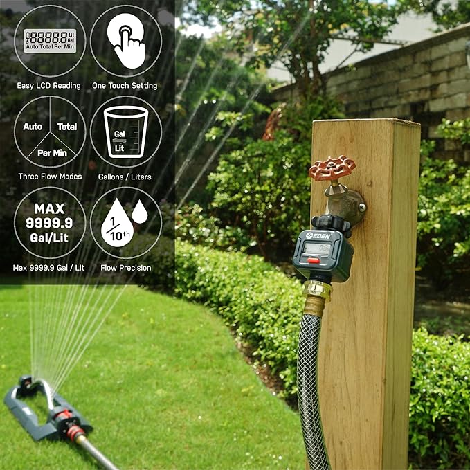 Eden 94294 Digital Water Flow Meter