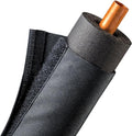 Electriduct 5 Inch HVAC Protective Sleeve Wrap Around Existing Foam Insulation UV Weather Resistant Outdoor Pipe Protection Cover for Heat Pump A/C Air Conditioning Copper Line Sets - 150 Feet