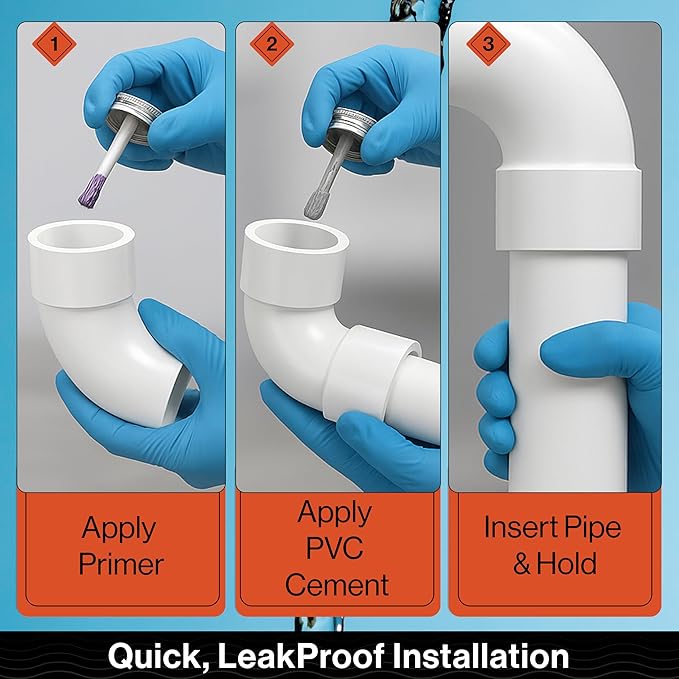 Swimables 2 Inch PVC Sweep 90 - Long Elbow Connector, Schedule 40 2 Inch PVC Sweep 90 Degree Elbow, High-Flow Pipe Elbows Fitting, Compatible with Spa Plumbing & Waterway Installations (1 Pack)