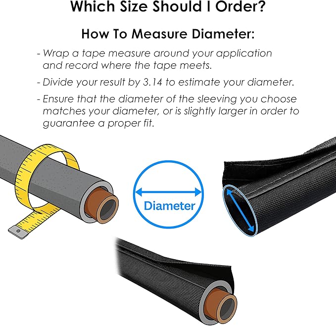 Electriduct 4.5 Inch HVAC Protective Sleeve Wrap Around Existing Foam Insulation UV Weather Resistant Outdoor Pipe Protection Cover for Heat Pump A/C Air Conditioning Copper Line Sets - 6 Feet