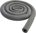 Pipe Insulation Tubing, BESUNTEK 6ft Heat Preservation Insulated Foam Tubing Handle Grip Support, for Water Pipes, air Conditioning Pipes (0.59" × 0.39", Black, BESUNTEK-121)