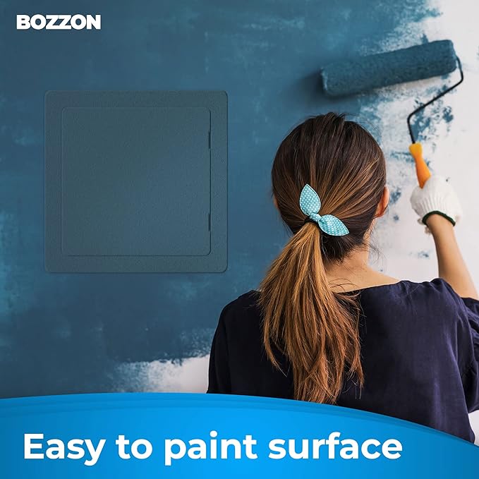 Access Panel for Drywall - 24x24 Inch Wall Hole Cover - Heavy Durable Plastic White Door for Plumbing