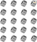 Stainless Steel 304 Hex Socket Plug, 1/16" NPT Male, Pack of 10