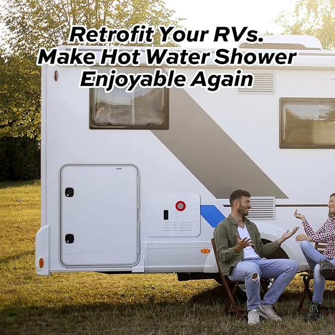 FOGATTI 15 x 18 Inches RV Water Heater White Door ONLY. Door kit for FOGATTI RV Water Heaters, Galvanized Steel