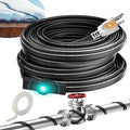 6FT Heat Tape for Water Pipes Electric Heat Tape for Water Pipe Freeze Protection, Heat Cable for Water Pipes Self-Regulating Heating Cable for Metal and Plastic Pipes, 8W/FT, 120V