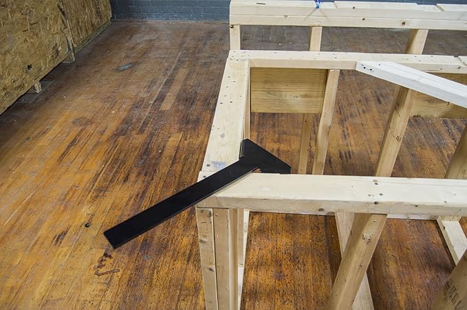 Anthem Hidden Corner Overhang Bracket - Federal Brace - Made in America (17 x 6.44 x 2)