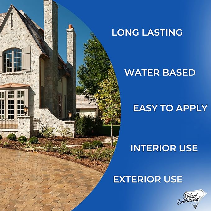 Color Enhancer Sealer for All-Natural Stone and Pavers. Marble, Travertine, Limestone, Granite, Slate, Concrete, Grout, Brick, Block. (Trial)