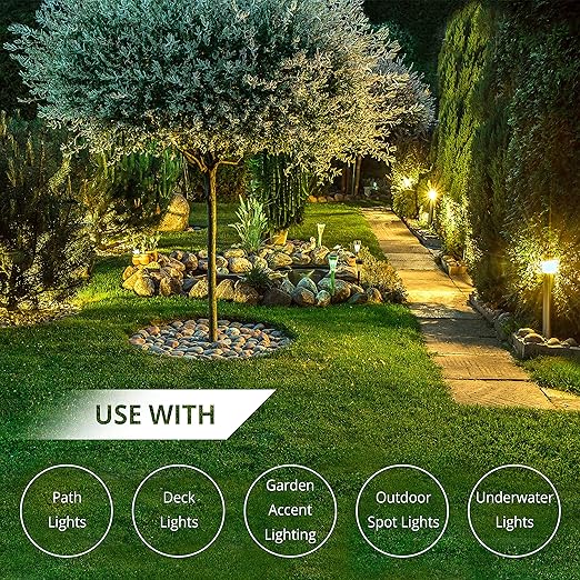 Wirefy 14/2 Low Voltage Landscape Wire 100 ft | Low Voltage Landscape Lighting Wire | Pure Copper | Outdoor Direct Burial | 14-Gauge 2-Conductor 100 Feet | UL Listed